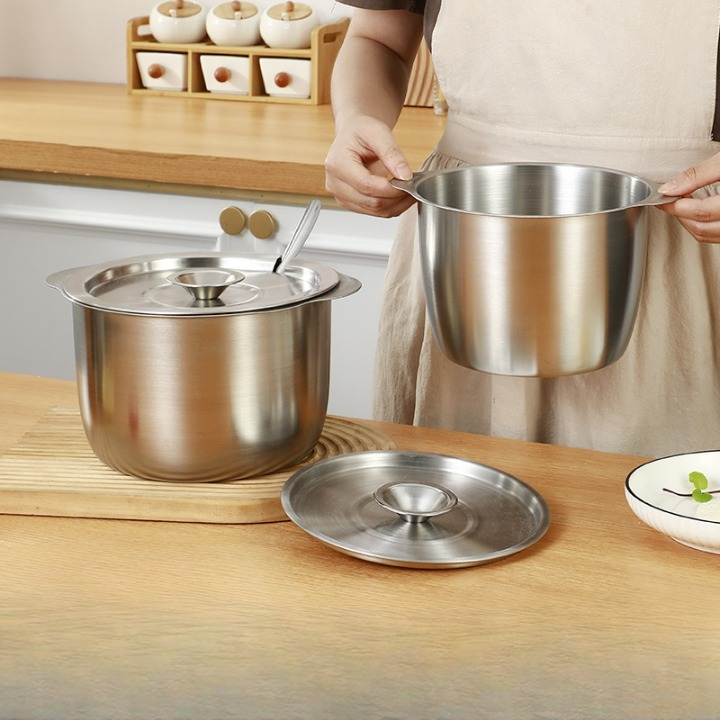 Steel Pot with Filter Tray
