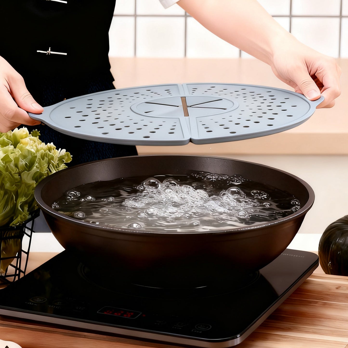 Silicone Pan Splash Guard