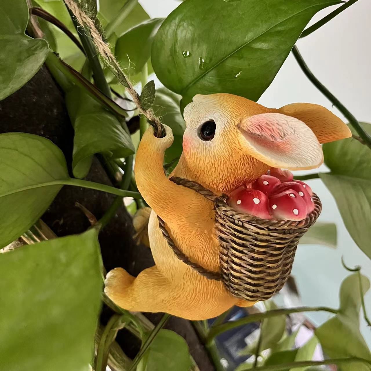 Cute Climbing Rabbit Ornament