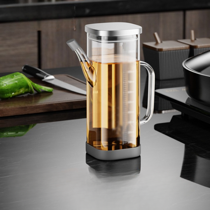 Premium Glass Oil Bottle (750 ML)