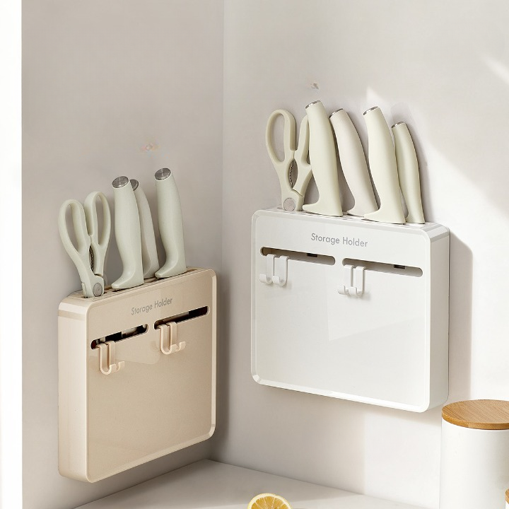 Wall-Mounted Knife Storage Holder