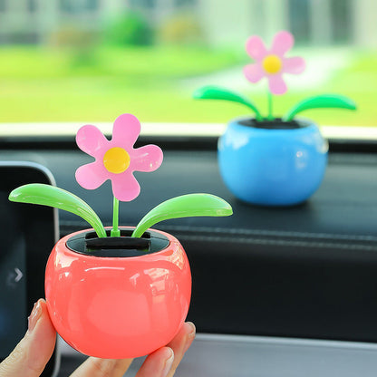 Dancing Flower Car Decor