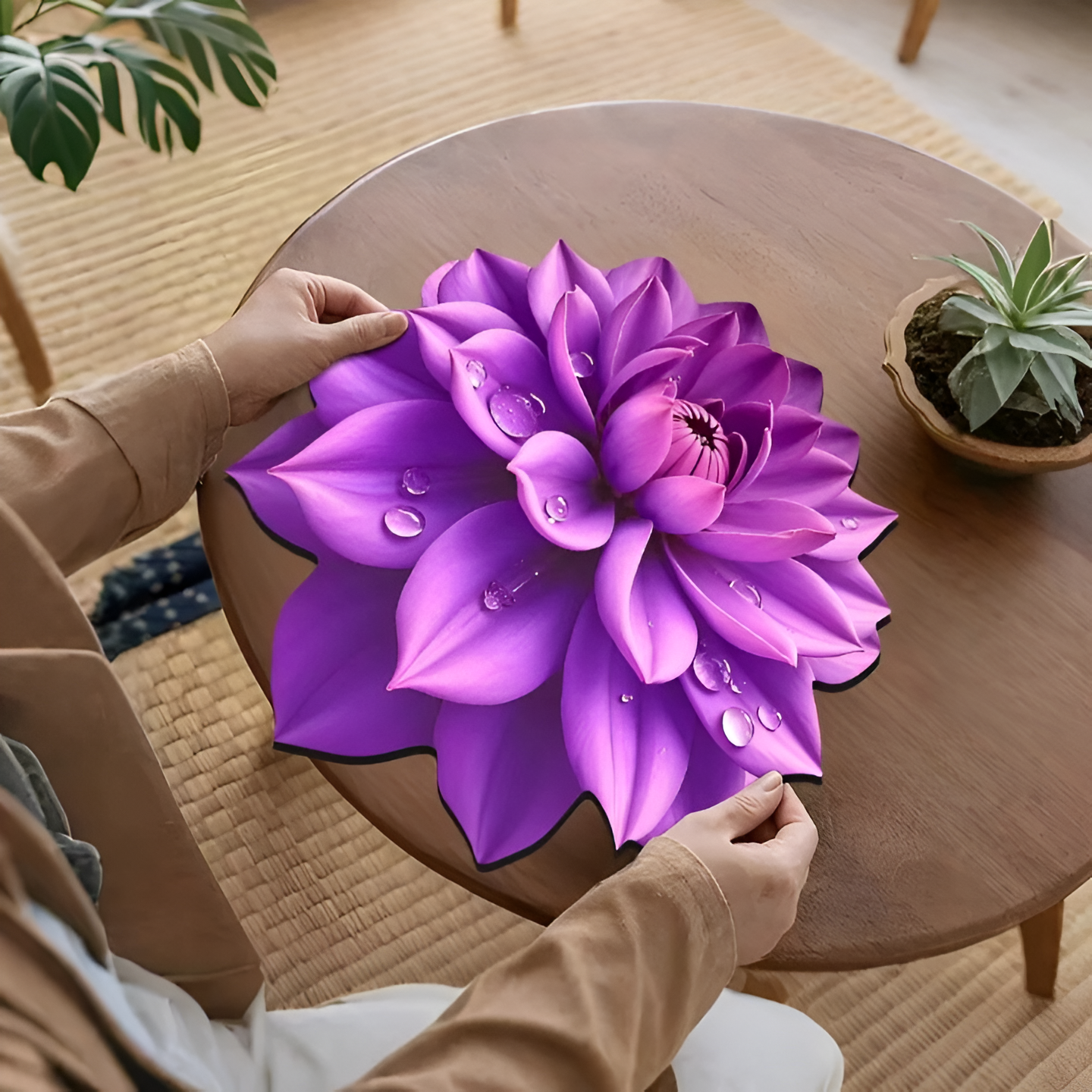 Purple Lotus Mat