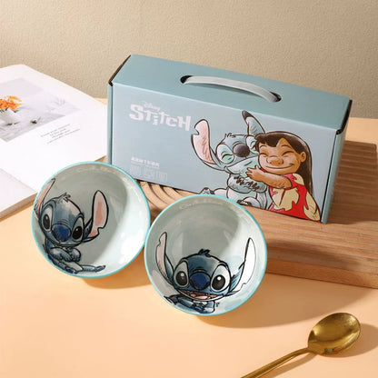 Disney Stitch Bowl Set
