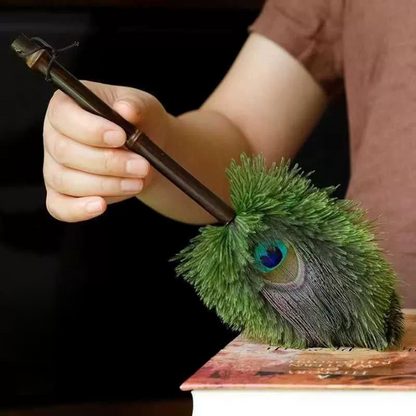 Peacock Feather Duster