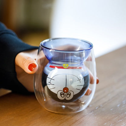 Doraemon Double Wall Glass