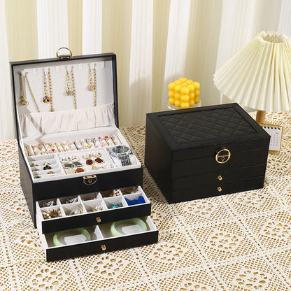 Multi-Layer Jewelry Organizer Box