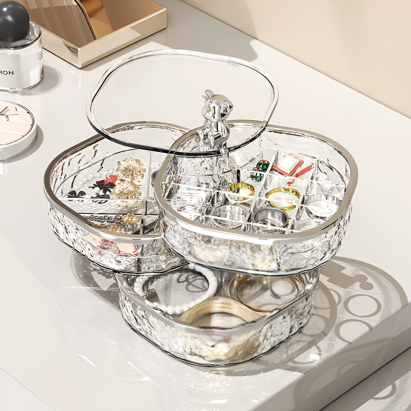 Crystal Jewelry Storage Box