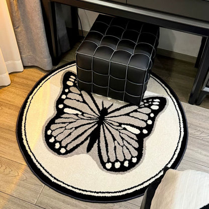 Butterfly Round Rug