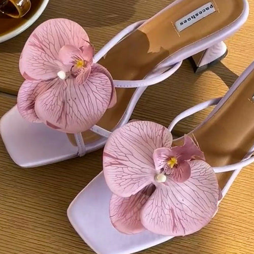 Flower Shape Shoe Clips