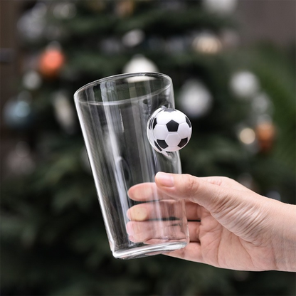 Football Drink Glass