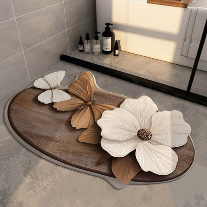 Elegant Bloom Mat