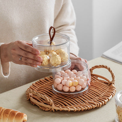 Stackable Transparent Jars