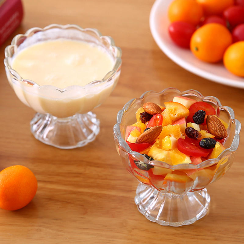 Vintage Glass Dessert Bowls