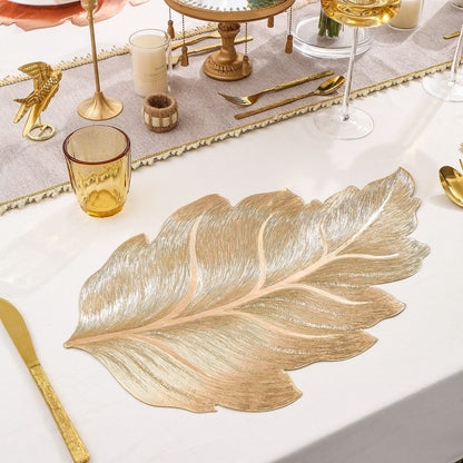 Luxury Leaf Table Mat