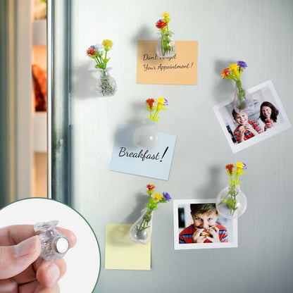 Mini Magnetic Flower Vase