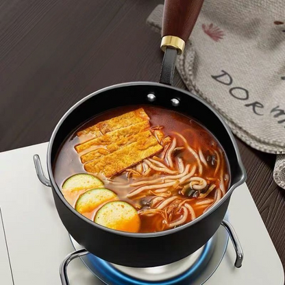 Wooden Handle Pot