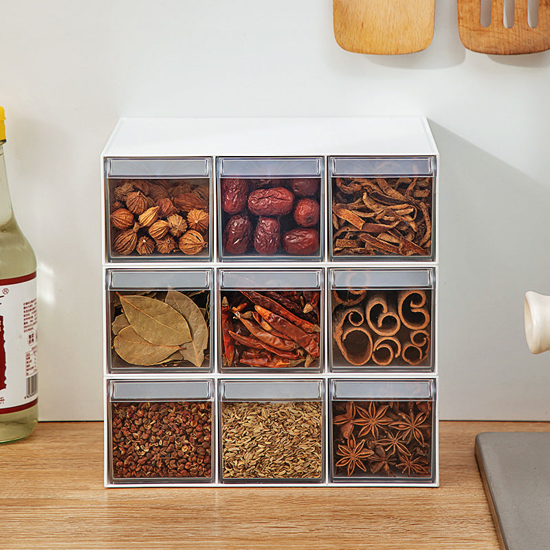 Drawer-style storage box