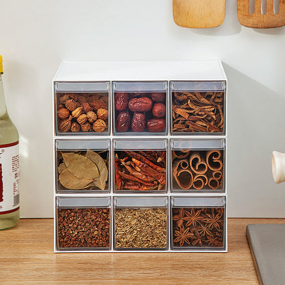 Drawer-style storage box