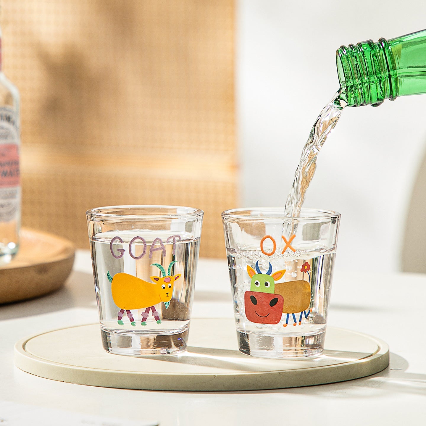 Animal Mini Glass Set