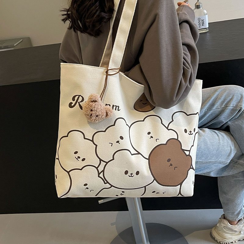 Cute Bear Tote Bag