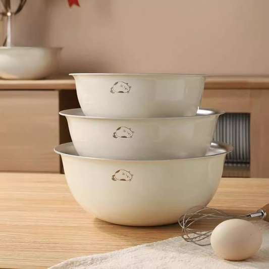 Cozy Cat Bowl Set