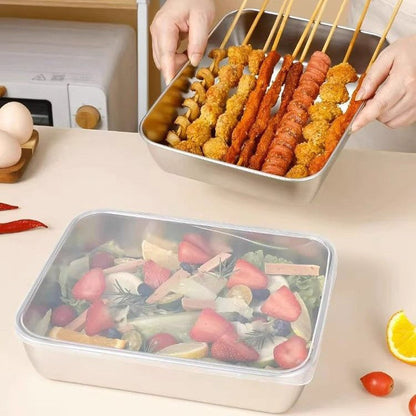 Multi-Purpose Steel Serving Tray