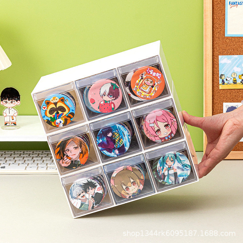 Drawer-style storage box