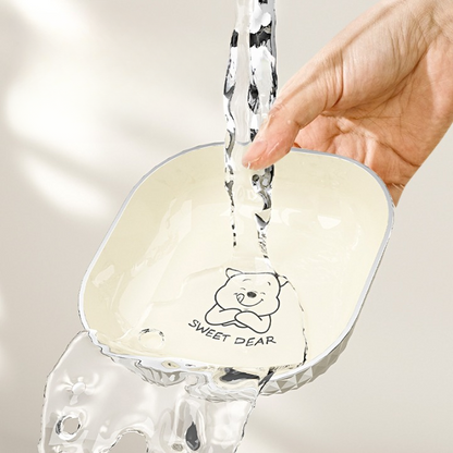 Bear Food Plate