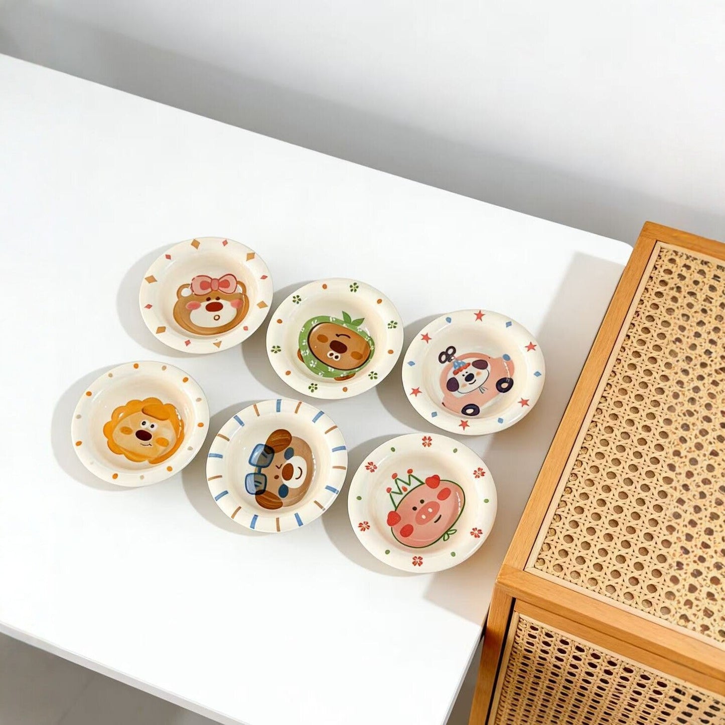 Tiny Cartoon Serving Bowls