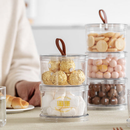 Stackable Transparent Jars