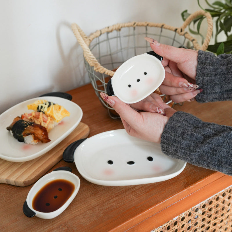 Cute Panda Plates