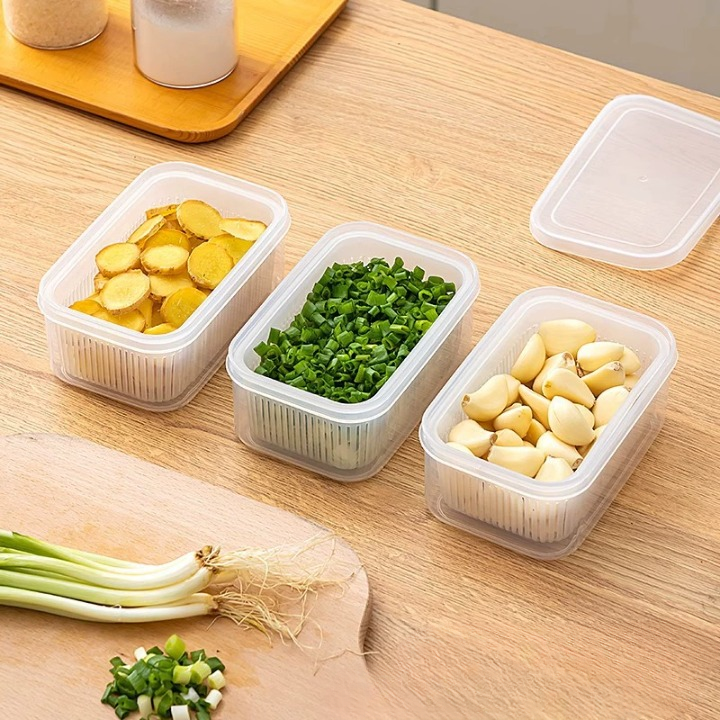Draining Food Storage Box