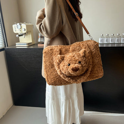 Teddy Bear Plush Bag