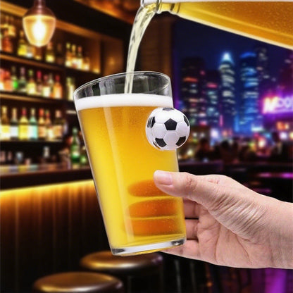 Football Drink Glass