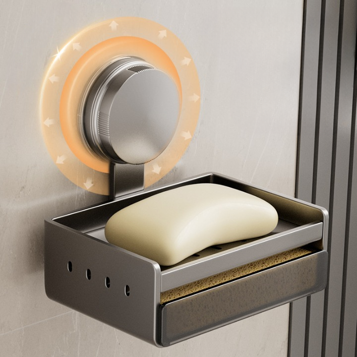 Suction Cup Soap Holder (Aluminum Alloy)