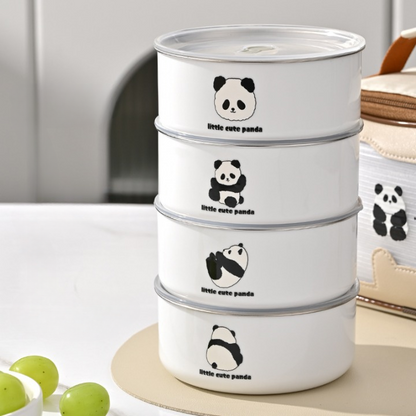 Panda Lunch Box Set
