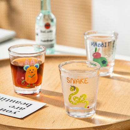 Animal Mini Glass Set