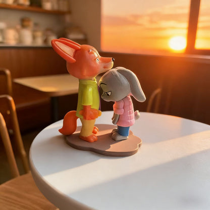 Zootopia Nick & Judy Figurine