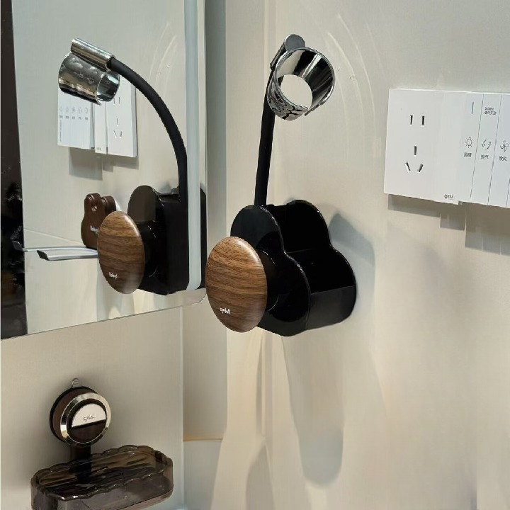 Wooden Hair Dryer Holder