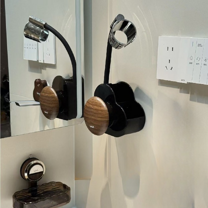Wooden Hair Dryer Holder