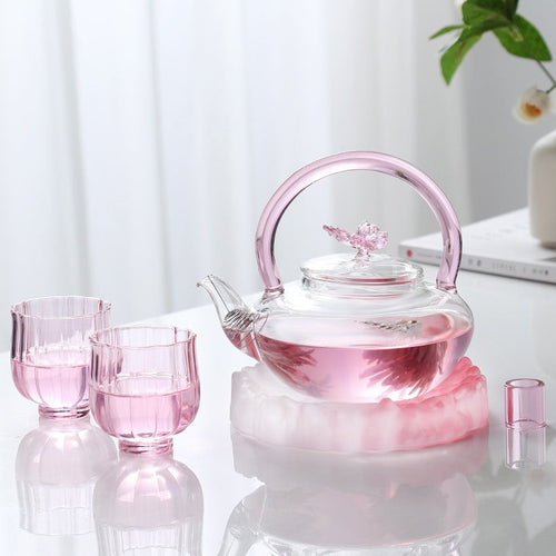 Elegant Pink Teapot