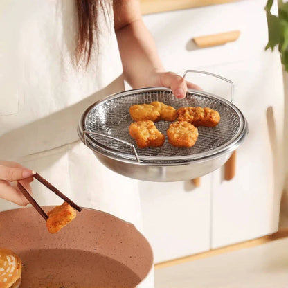 Oil Control Tray With Bowl
