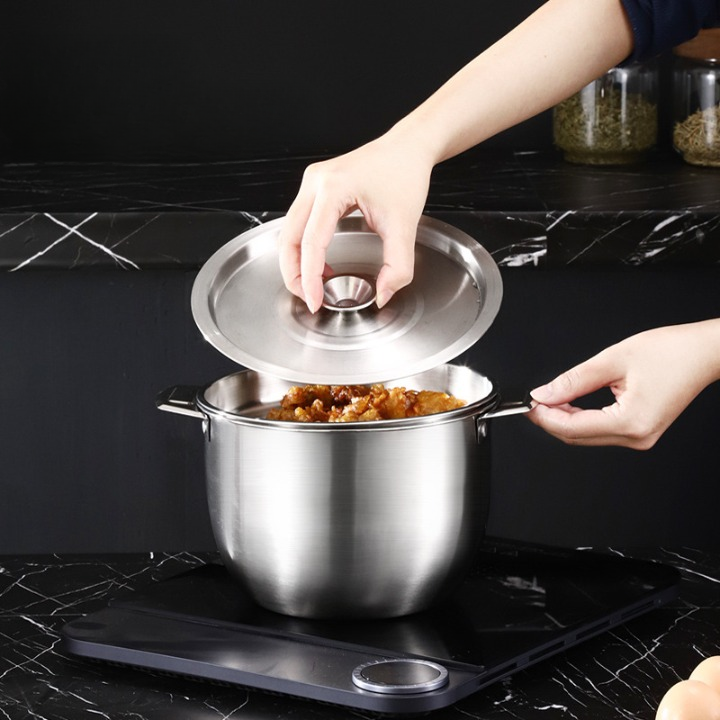 Steel Pot with Filter Tray