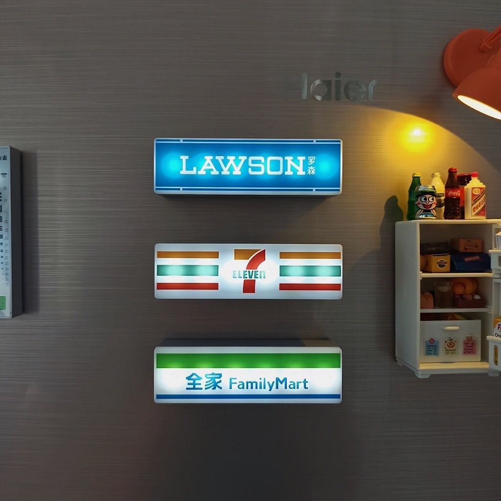 Cute Supermarket Light Magnets