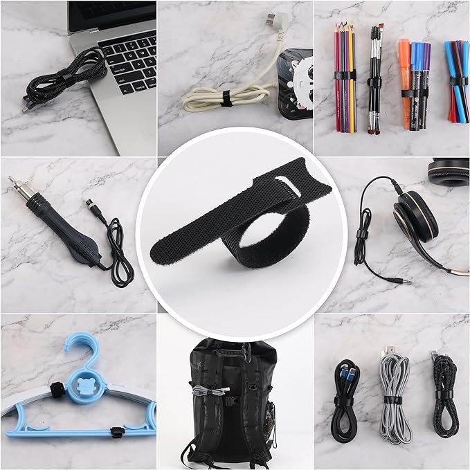 Reusable Cable Organizer Straps