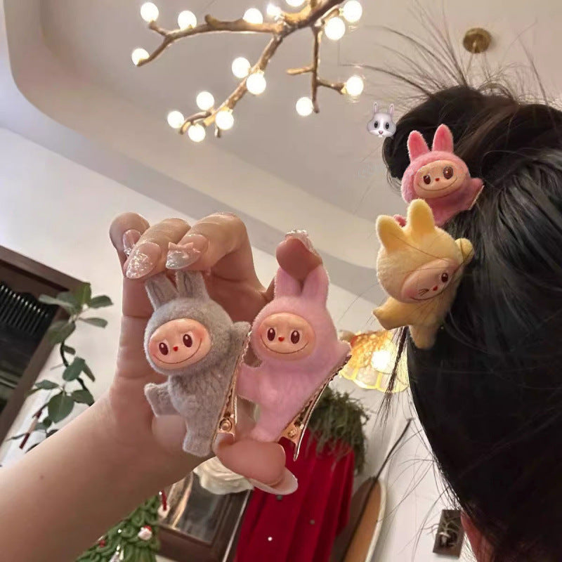 Labubu Lying Hairclip