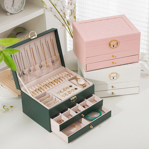 Multi-Layer Jewelry Organizer Box