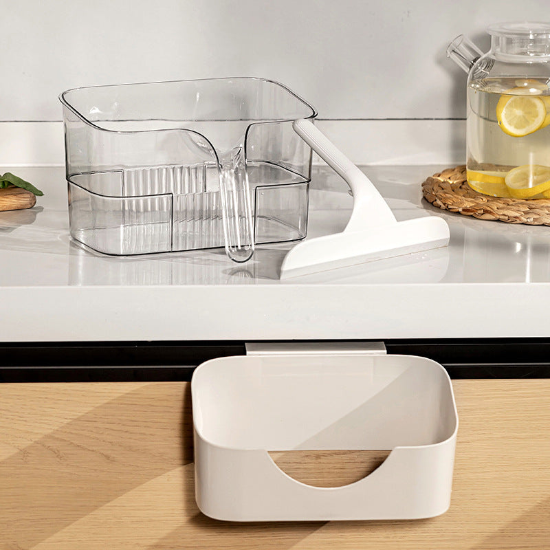 Kitchen Waste Bin with Scraper