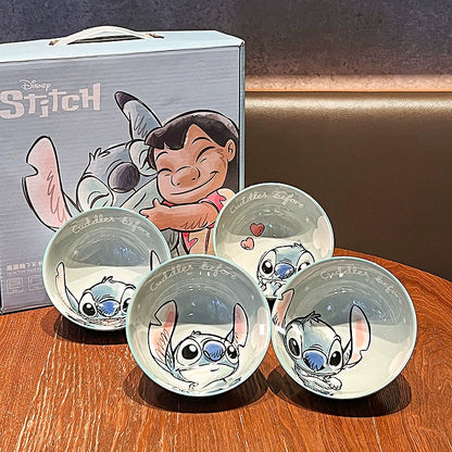 Disney Stitch Bowl Set